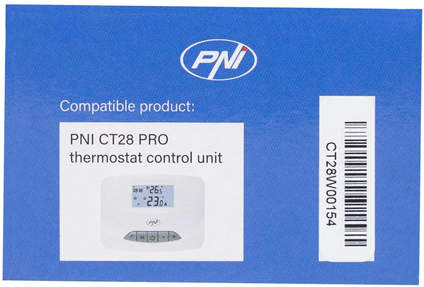 PNI CT28WIFI interneto šakotuvas, skirtas PNI CT28 valdymo moduliui su 8 grindinio šildymo zonomis