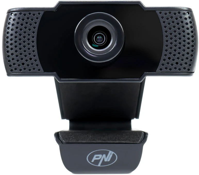 PNI CW1850 „Full HD“ internetinė kamera, USB jungtis, tvirtinimo spaustukas, integruotas mikrofonas