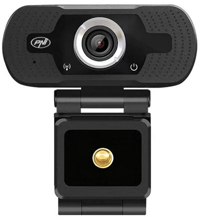 PNI CW2860 Full HD 4MP internetinė kamera, USB, tvirtinimas spaustuku, integruotas mikrofonas, prijungimas prie kompiuterio / nešiojamojo kompiuterio, @ 30 kadrų/s, automatinis spalvų koregavimas