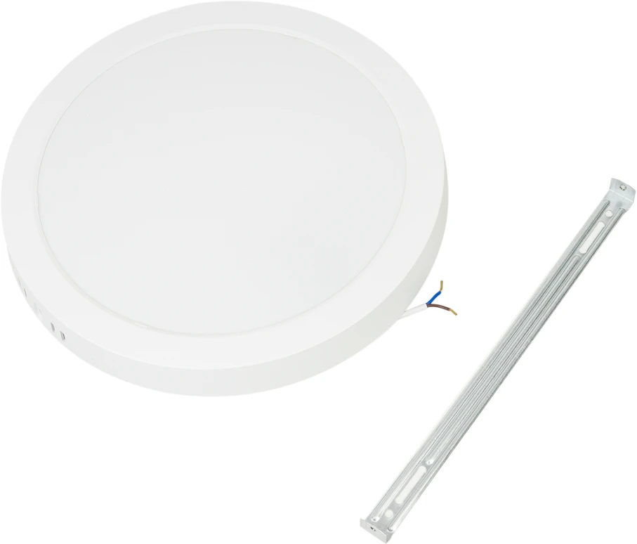 PNI D-Light CL240 24W LED lubinis šviestuvas, apvalus, 6500K, 230V maitinimo šaltinis, 2640 lm, baltas