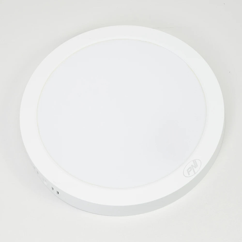 PNI D-Light CL240 24W LED lubinis šviestuvas, apvalus, 6500K, 230V maitinimo šaltinis, 2640 lm, baltas