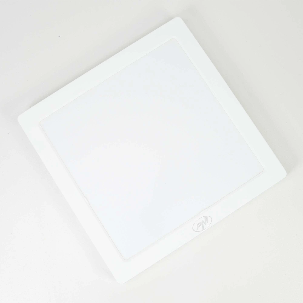 PNI D-Light CL241 24W LED lubinis šviestuvas, kvadratinis, 6500K, 230V maitinimo šaltinis, 2640 lm, baltas