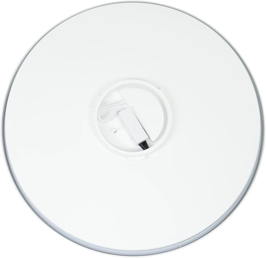 PNI D-Light CL2436T Wi-Fi LED lubinis šviestuvas, RGBW, 36W, reguliuojamas, apvalus 41 cm, 3000K-6500K, 230V maitinimo šaltinis, 3600 lm, baltas, valdomas per Tuya programėlę