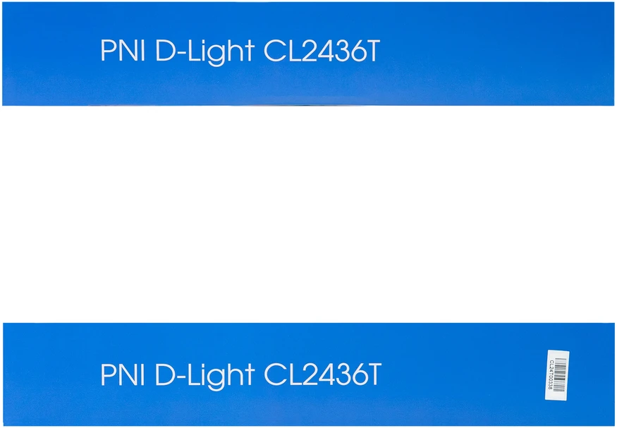 PNI D-Light CL2436T Wi-Fi LED lubinis šviestuvas, RGBW, 36W, reguliuojamas, apvalus 41 cm, 3000K-6500K, 230V maitinimo šaltinis, 3600 lm, baltas, valdomas per Tuya programėlę