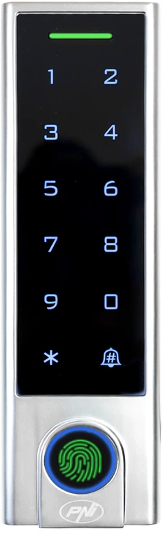 PNI DK350 prieigos kontrolės klaviatūros rinkinys su „Wi-Fi“, „Tuya“ programėle ir PNI H1073A elektromagnetine klaviatūra