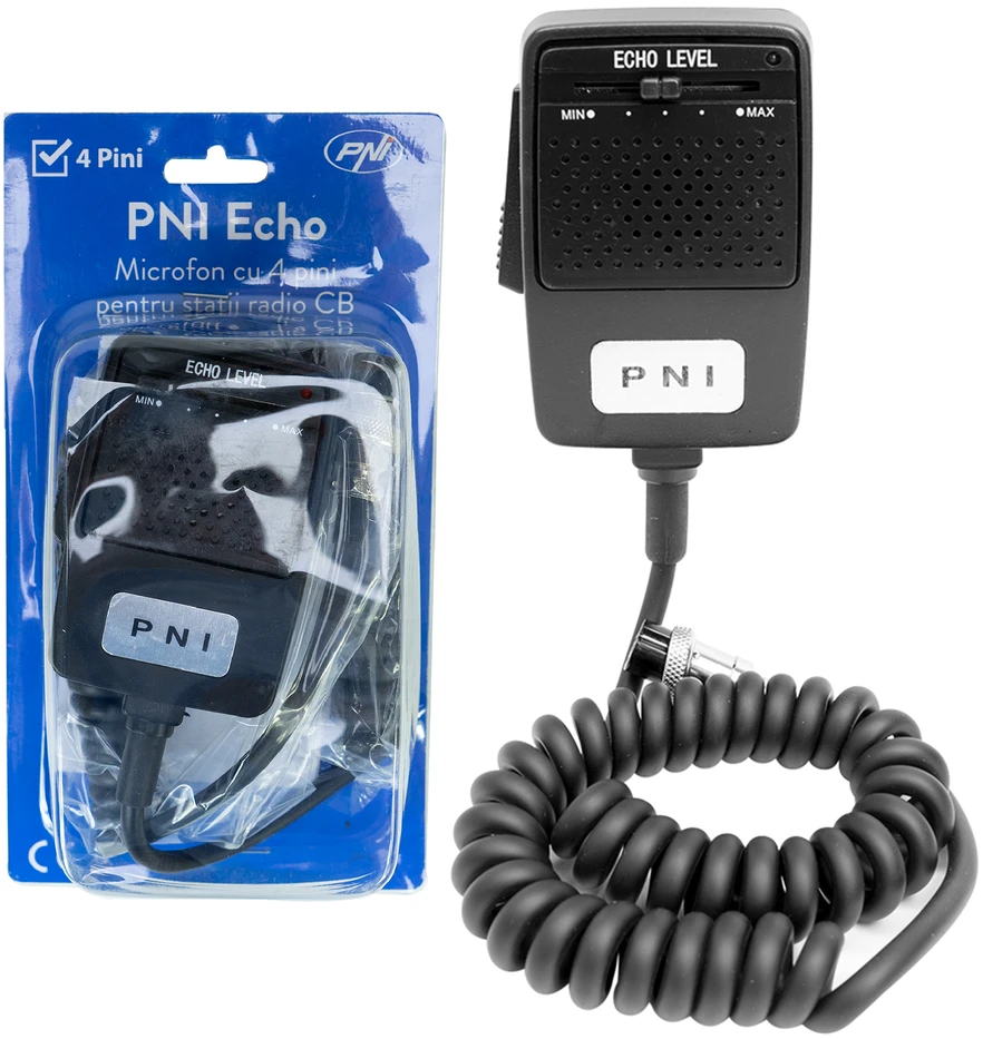 PNI Echo 4-pin aido mikrofonas CB radijo stotelei