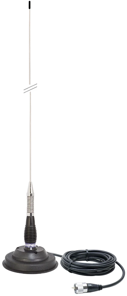 PNI Escort HP 5500 CB radijo stotelė ir CB PNI ML100 antena, ilgis 100 cm, su pridedamu magnetiniu pagrindu