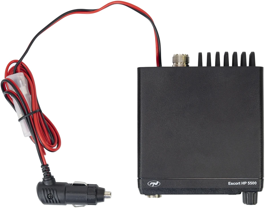 PNI Escort HP 5500 CB radijo stoties komplektas ir PNI Extra CB antena 48, 45 cm, SWR 1.0, su pridedamu magnetu