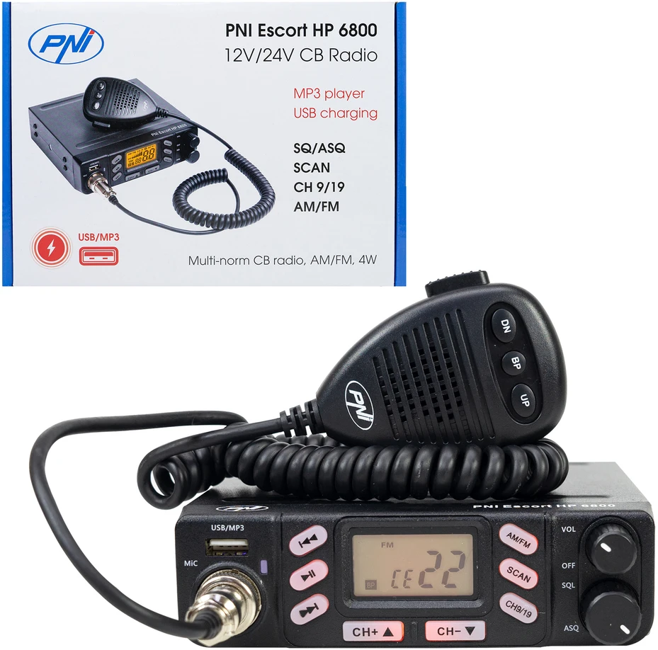 PNI Escort HP 6800 CB radijo stotelė