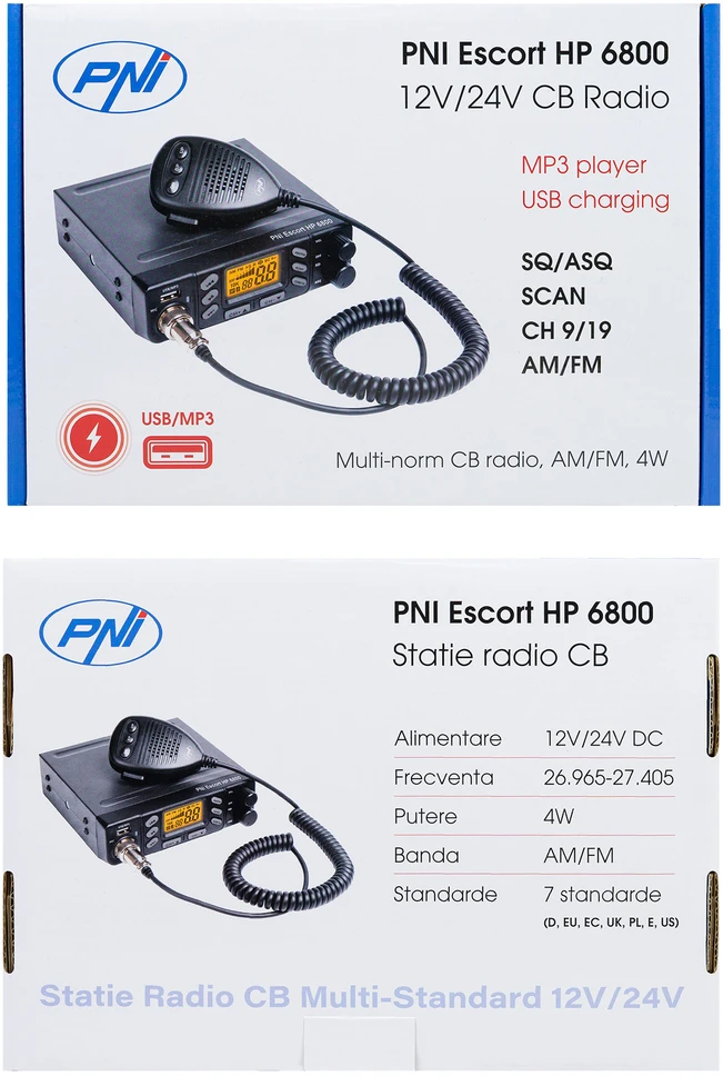 PNI Escort HP 6800 CB radijo stotelė