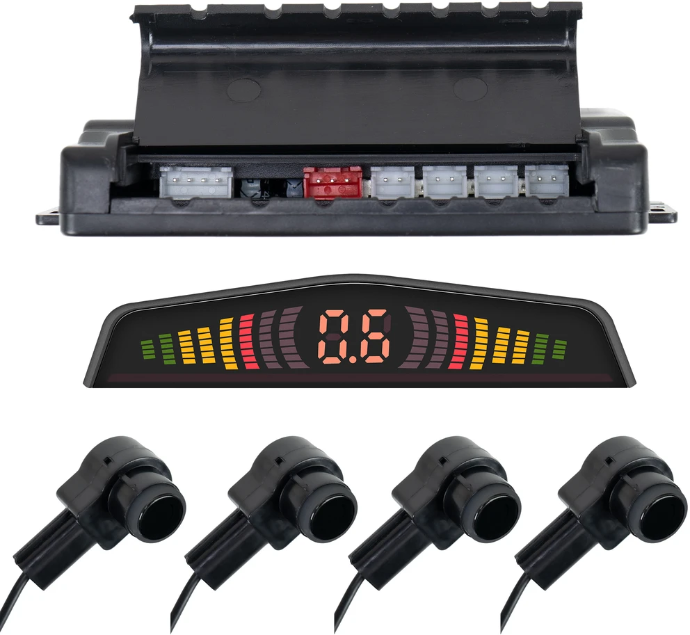 PNI Escort P16 A automobiliniai parkavimo jutikliai su 4 16mm OEM tipo davikliais