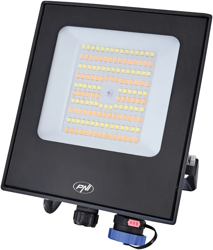 PNI GreenHouse LED prožektorius WS550NP 50W 230V maitinimo šaltinis, reguliuojama spalvų temperatūra (3000K, 4000K, 6500K), reguliuojamas šviesos intensyvumas