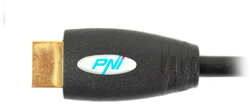 PNI H300 didelės spartos 1.4V HDMI laidas, kištukinis, Ethernet, paauksuotas, 3m