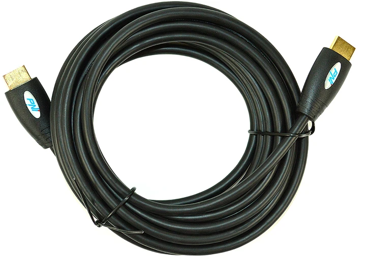 PNI H500 didelės spartos 1.4V HDMI laidas, kištukinis, Ethernet, paauksuotas, 5m