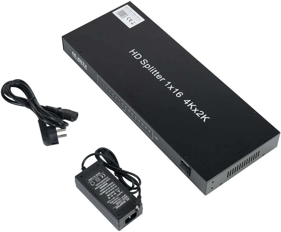 PNI HDMI 1.4 3D 16 prievadų UltraHD 4Kx2K skirstytuvas