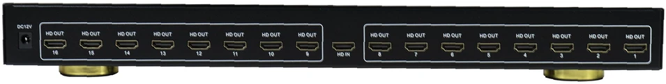 PNI HDMI 1.4 3D 16 prievadų UltraHD 4Kx2K skirstytuvas