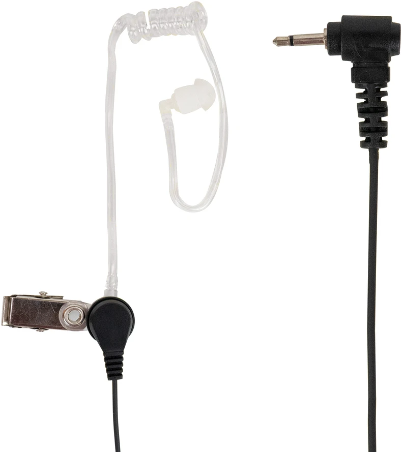 PNI HF11 ausinės su 1 kaiščio 2.5 mm jungtimi, akustiniu vamzdeliu, skirtos visoms radijo stotims