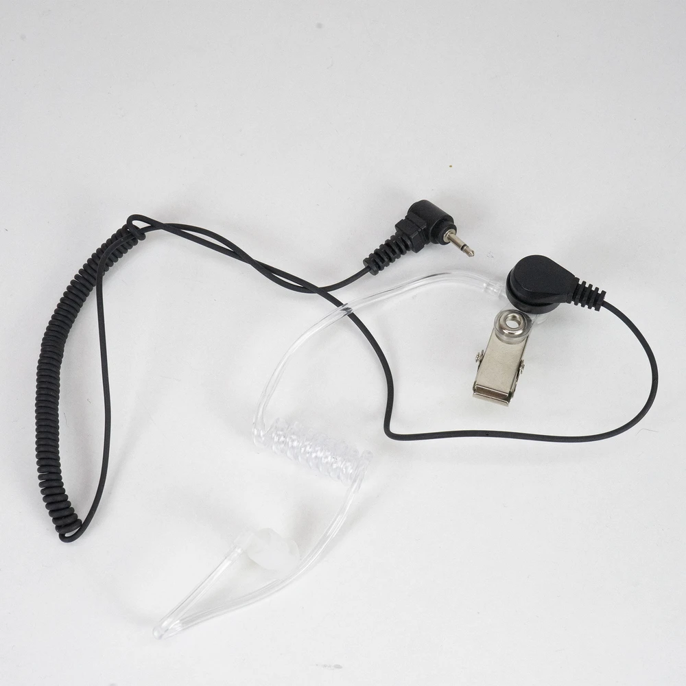 PNI HF11 ausinės su 1 kaiščio 2.5 mm jungtimi, akustiniu vamzdeliu, skirtos visoms radijo stotims