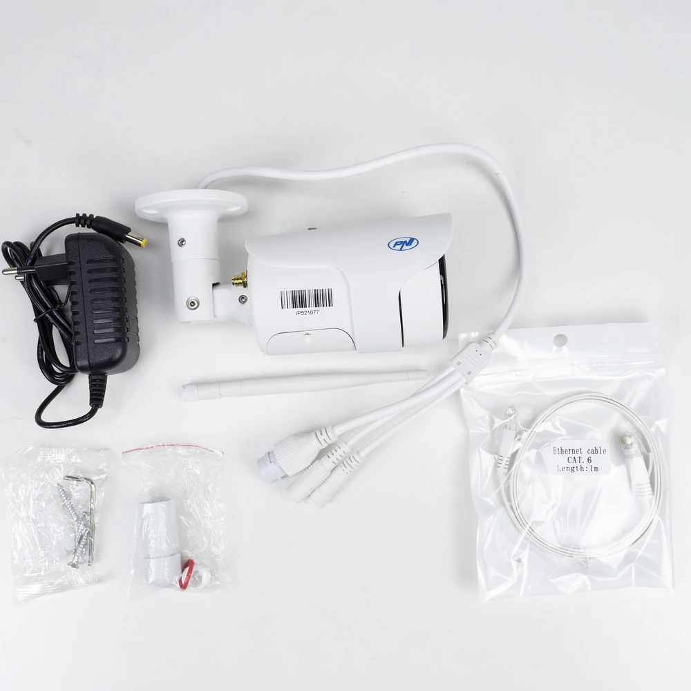 PNI House IP52 2MP 1080P belaidė vaizdo stebėjimo kamera su IP apsauga naudojimui lauke ir viduje, Micro SD lizdu ir naktiniu režimu