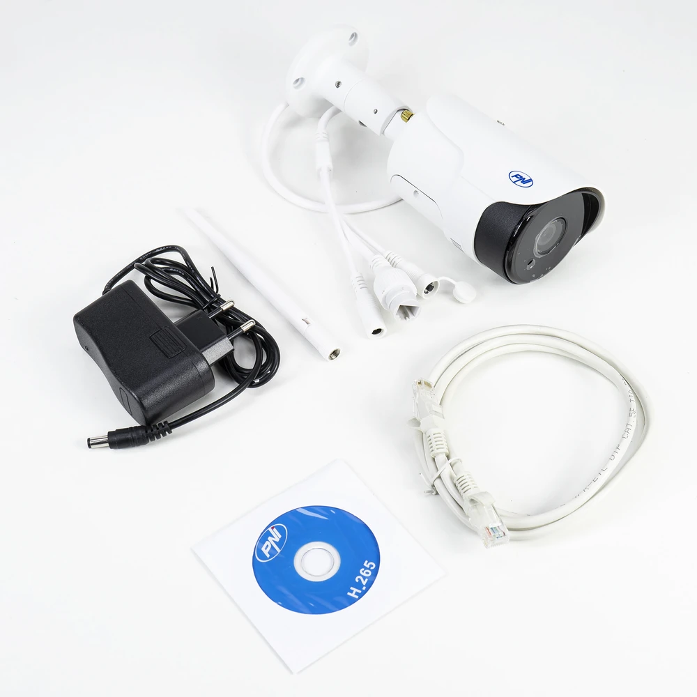 PNI House IP52LR 2MP 1080P belaidė vaizdo stebėjimo kamera su IP apsauga naudojimui lauke ir viduje, Micro SD lizdu bei naktiniu režimu