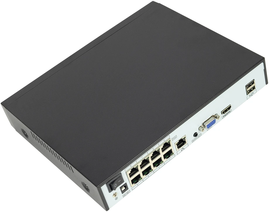 PNI House IP716J POE NVR vaizdo stebėjimo komplektas, 6 PNI IP818J 8MP kameros ir 6 20 metrų UTP CAT6 kabeliai komplekte