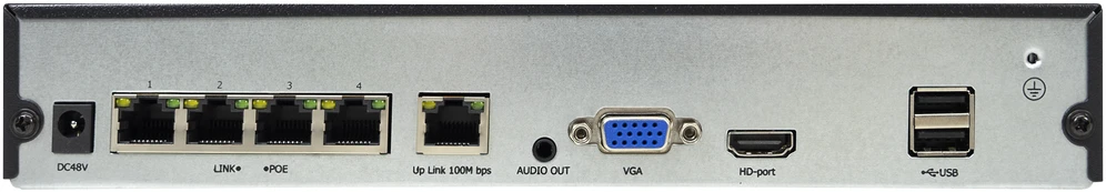 PNI House IPMAX POE 8 vaizdo stebėjimo sistemos komplektas, NVR su 4 kameromis ir PNI SafeHouse 1TB HDD