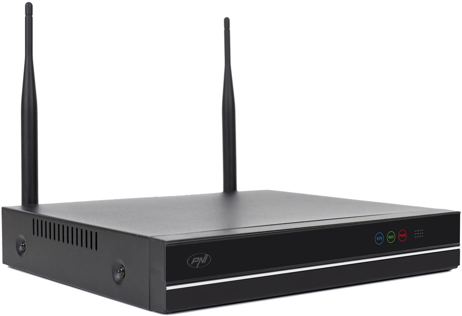 PNI House WiFi660 NVR 8 kanalų vaizdo stebėjimo rinkinys ir 4 lauko belaidės kameros 3Mpx, P2P, IP66