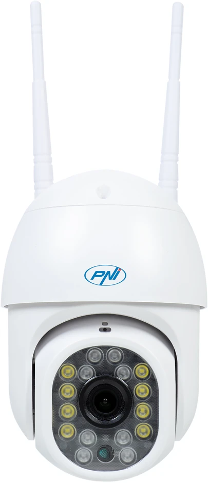 PNI IP440 WiFi PTZ belaidė vaizdo stebėjimo kamera, 4MP, skaitmeninis priartinimas, micro SD lizdas, autonominė, judesio aptikimo signalizacija, judesio sekimas