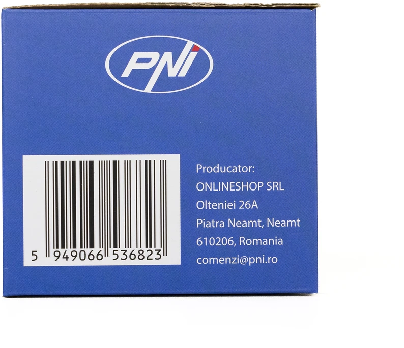 PNI IP515J POE vaizdo stebėjimo kamera, bullet 5MP, 2.8mm, skirta naudoti lauke, dvipusis garsas, balta