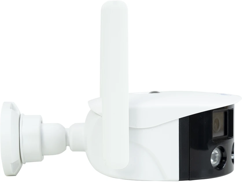 PNI IP590 belaidžio vaizdo stebėjimo kamerų rinkinys su dviem objektyvais, 2 x 2MP, 180 laipsnių kampu, su fotovoltine saulės baterija, 60W galia su 20A akumuliatoriumi, 12V išvestis