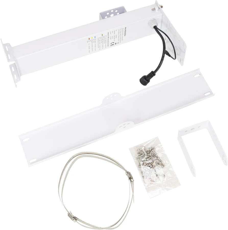 PNI IP590 belaidžio vaizdo stebėjimo kamerų rinkinys su dviem objektyvais, 2 x 2MP, 180 laipsnių kampu, su fotovoltine saulės baterija, 60W galia su 20A akumuliatoriumi, 12V išvestis