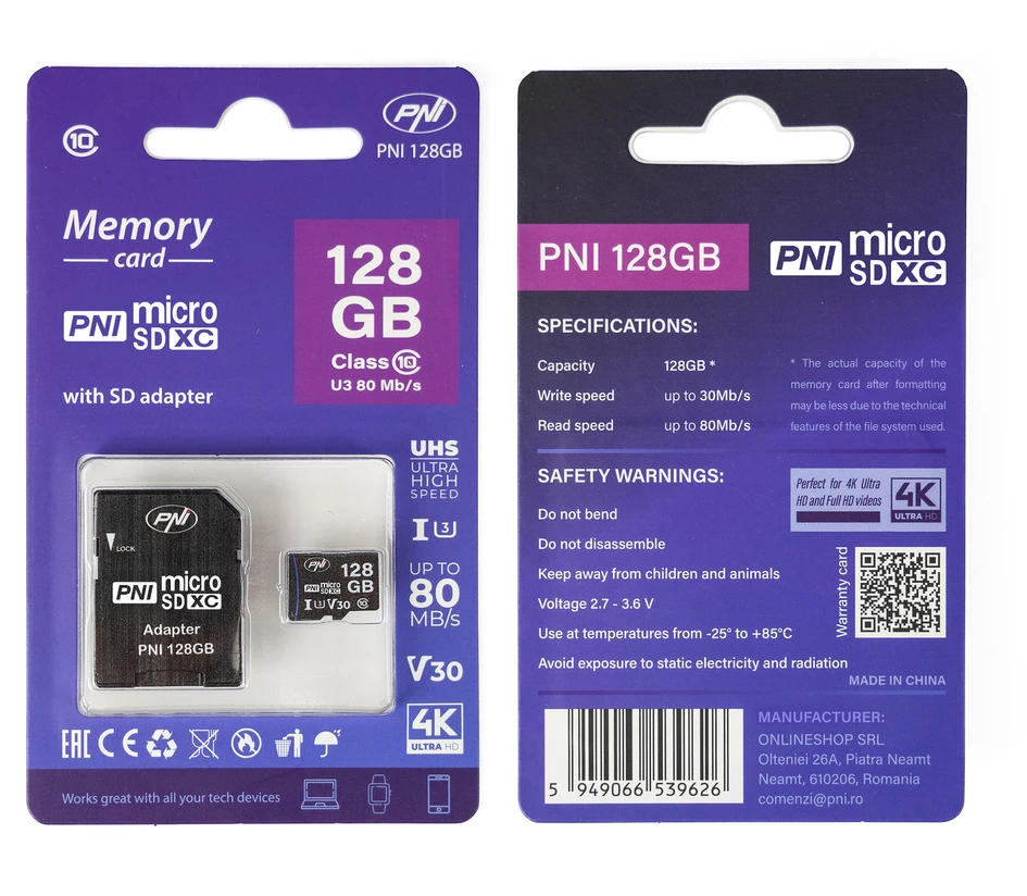 PNI IP60 tiesioginio vaizdo PTZ stebėjimo kameros komplektas su saulės baterija, 2MP, GSM 4G ir 128GB PNI MicroSD kortele