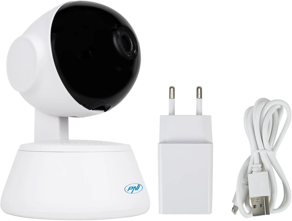PNI IP720LR 1080P 2 MP vaizdo stebėjimo kamera su IP P2P PTZ belaidžiu ryšiu, Micro SD kortelės lizdu