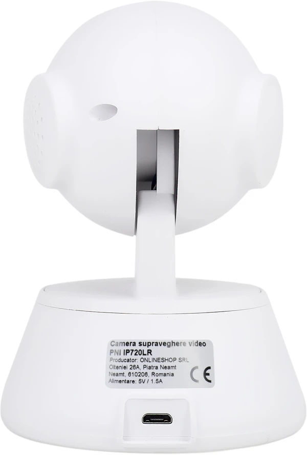 PNI IP720LR 1080P 2 MP vaizdo stebėjimo kamera su IP P2P PTZ belaidžiu ryšiu, Micro SD kortelės lizdu
