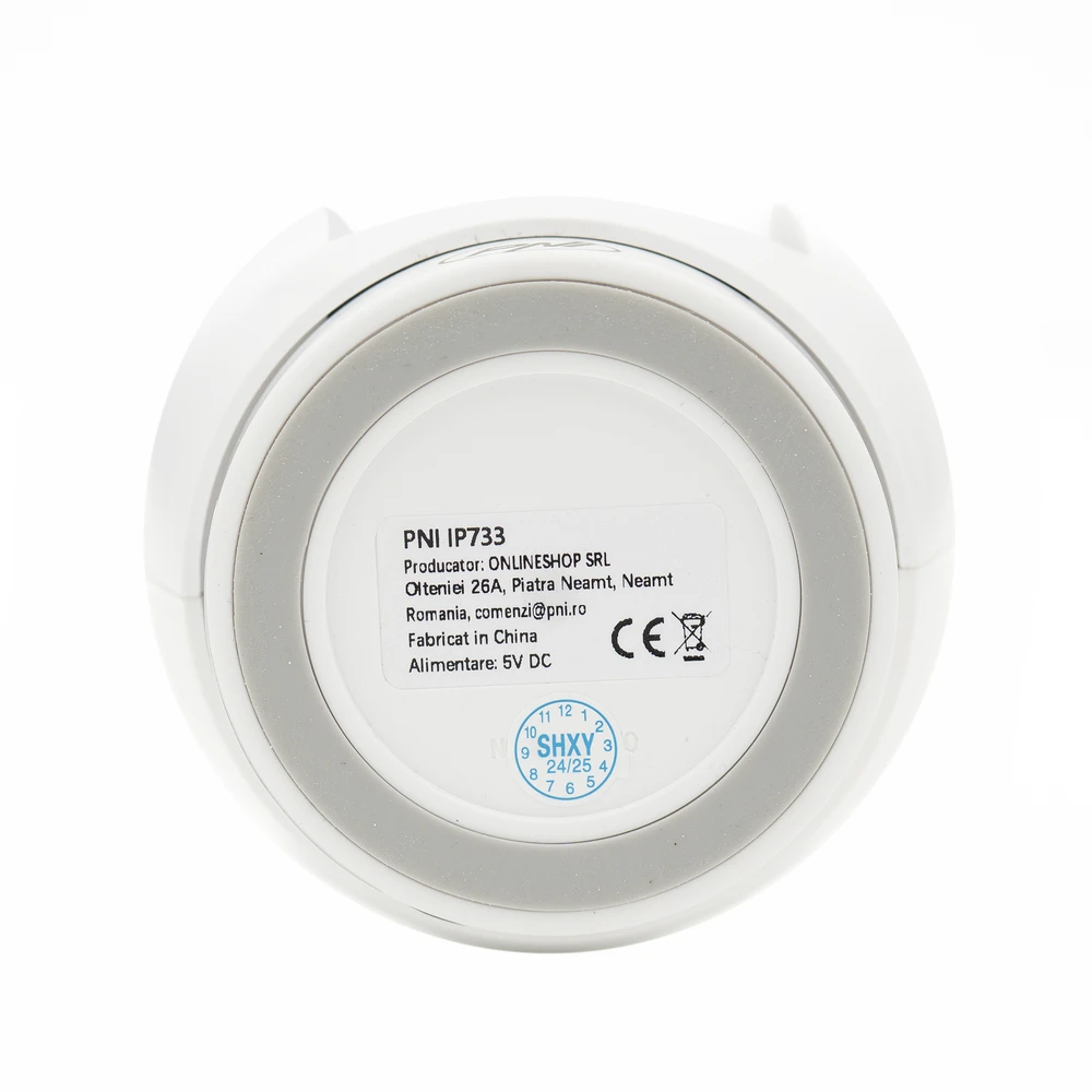 PNI IP733 3MP vaizdo stebėjimo kamera, dvipusis garso ir vaizdo ryšys, su Bluetooth SOS iškvietimo mygtuku, ekranu, kūdikio stebėjimo funkcija