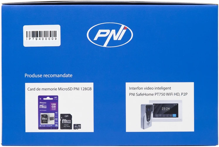 PNI IP794 vaizdo stebėjimo kamera su „Wi-Fi“, PTZ, dvigubu objektyvu 2MP + 2MP, 5,5W saulės baterija, 8000mAh akumuliatoriumi
