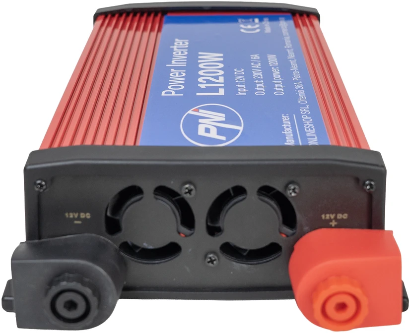 PNI įtampos keitiklis L1200W maitinimo šaltinis 12V 230V išvestis
