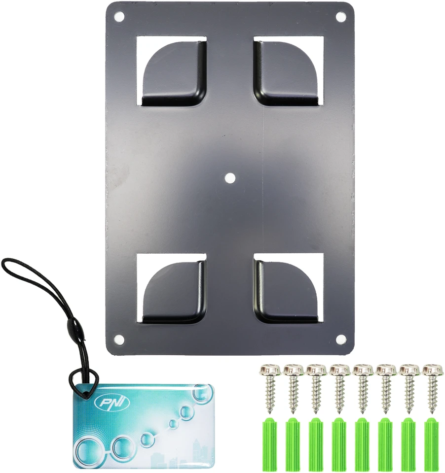 PNI KW11 WIFI 16A įkrovimo stotelė, 11KW, elektromobiliams, 85V – 415V, trifazė, 7 kontaktų Type2 laidas, 3,5 colio ekranas, valdymas programėle, įkrovimo aktyvavimas programėle ir RFID kortele, IP55