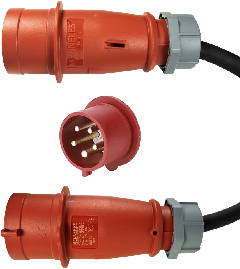 PNI KW22 WiFi 32A įkrovimo stotelė, 22KW, elektromobiliams, 85V – 415V, trifazė, 2 tipo laidas su 7 kontaktais, 3,5 colio ekranas, valdymas programėle, įkrovimo aktyvavimas programėle ir RFID kortele, IP55