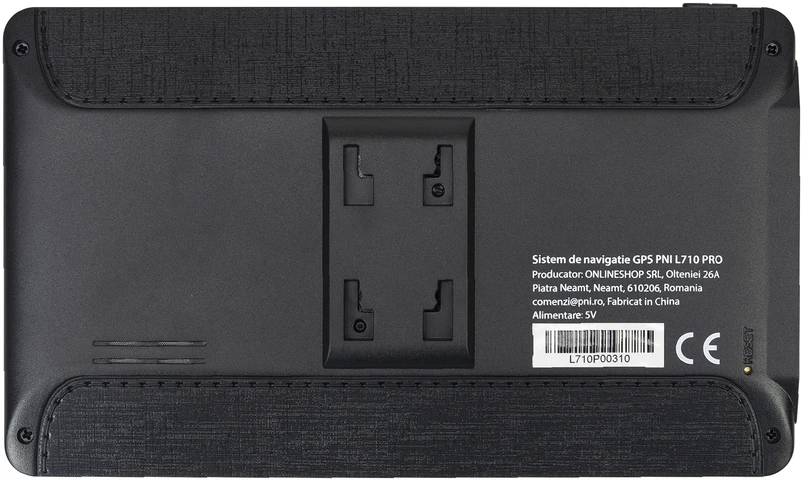 PNI L710 PRO GPS navigacijos sistema su skydeliu nuo saulės, 7 colių, 800 MHz, 256MB DDR, 16GB vidinė atmintis, FM siųstuvas, su dviem automobiliniais įkrovikliais komplekte