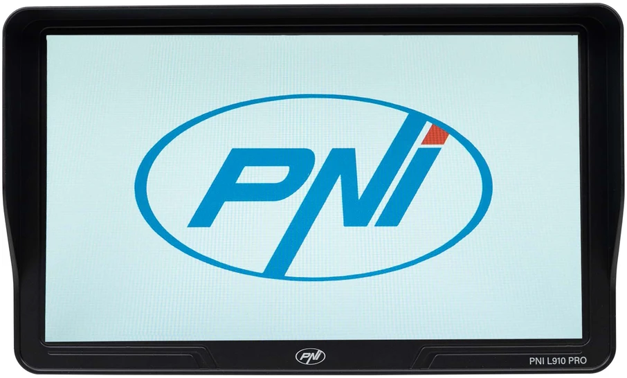 PNI L910 PRO GPS navigacijos sistema su skydeliu nuo saulės, 9 colių, 800 MHz, 512MB DDR, 16GB vidinė atmintis, FM siųstuvas, juoda