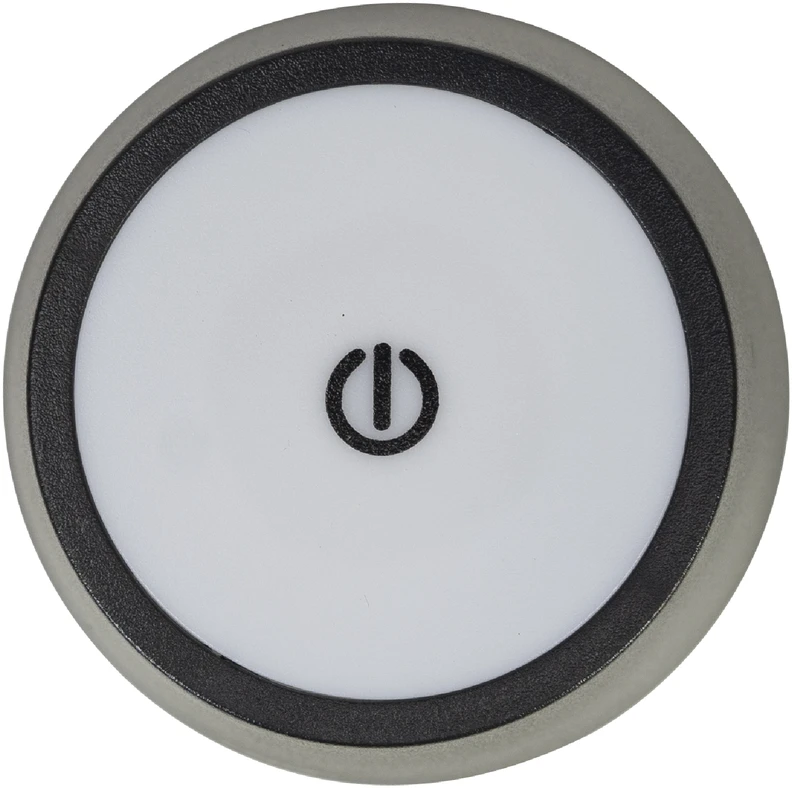 PNI LT04B stalinė lempa su 2,5W LED, 1200 mAh baterija, įkrovimas per USB-C, 150 liumenų, šilta balta šviesa 3000K, spalva juoda
