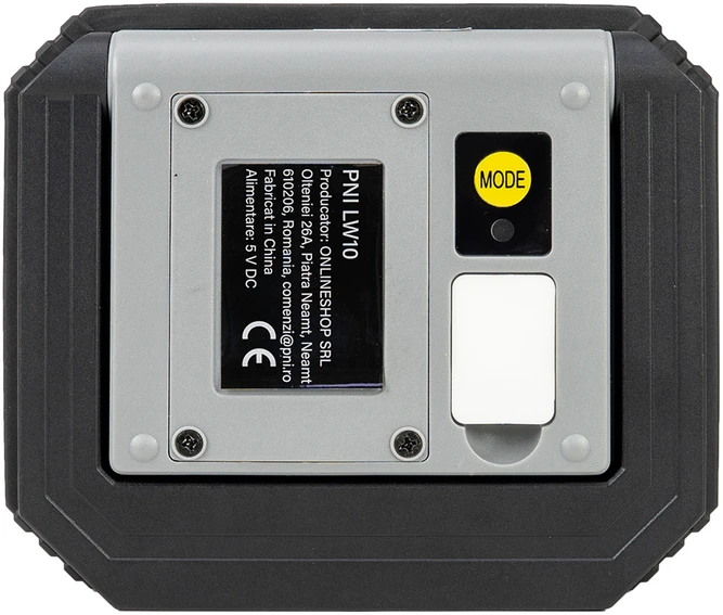 PNI LW10 10W LED darbinis žibintas, nešiojamas, įkraunamas, su 2 x 18650 4000mAh baterijomis, 6500K, IP54, 700 lm, 2 ryškumo lygiai