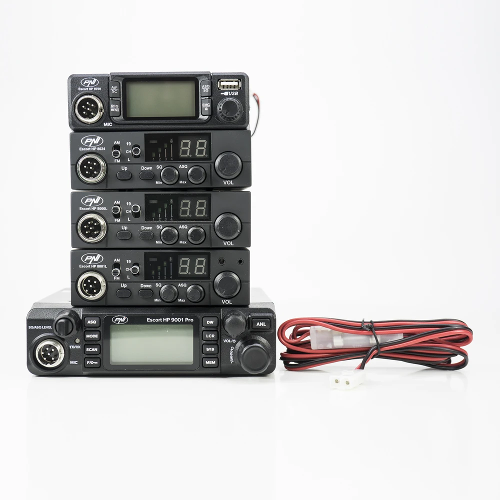 PNI maitinimo kabelis su 3A saugikliu ir jungtimi CB PNI radijo stotims HP 8000L, 8001L, 8024, 9001 PRO, 9700, ilgis 2 metrai