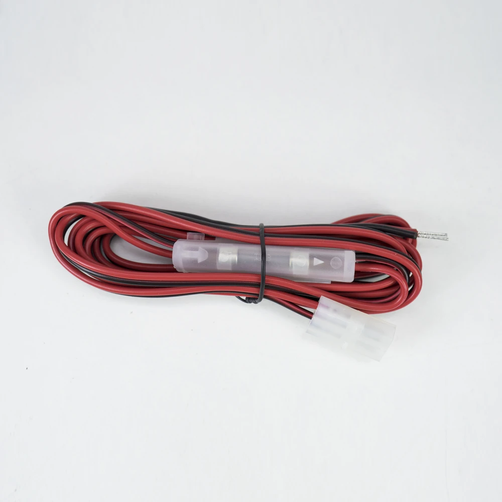 PNI maitinimo kabelis su 3A saugikliu ir jungtimi CB PNI radijo stotims HP 8000L, 8001L, 8024, 9001 PRO, 9700, ilgis 2 metrai