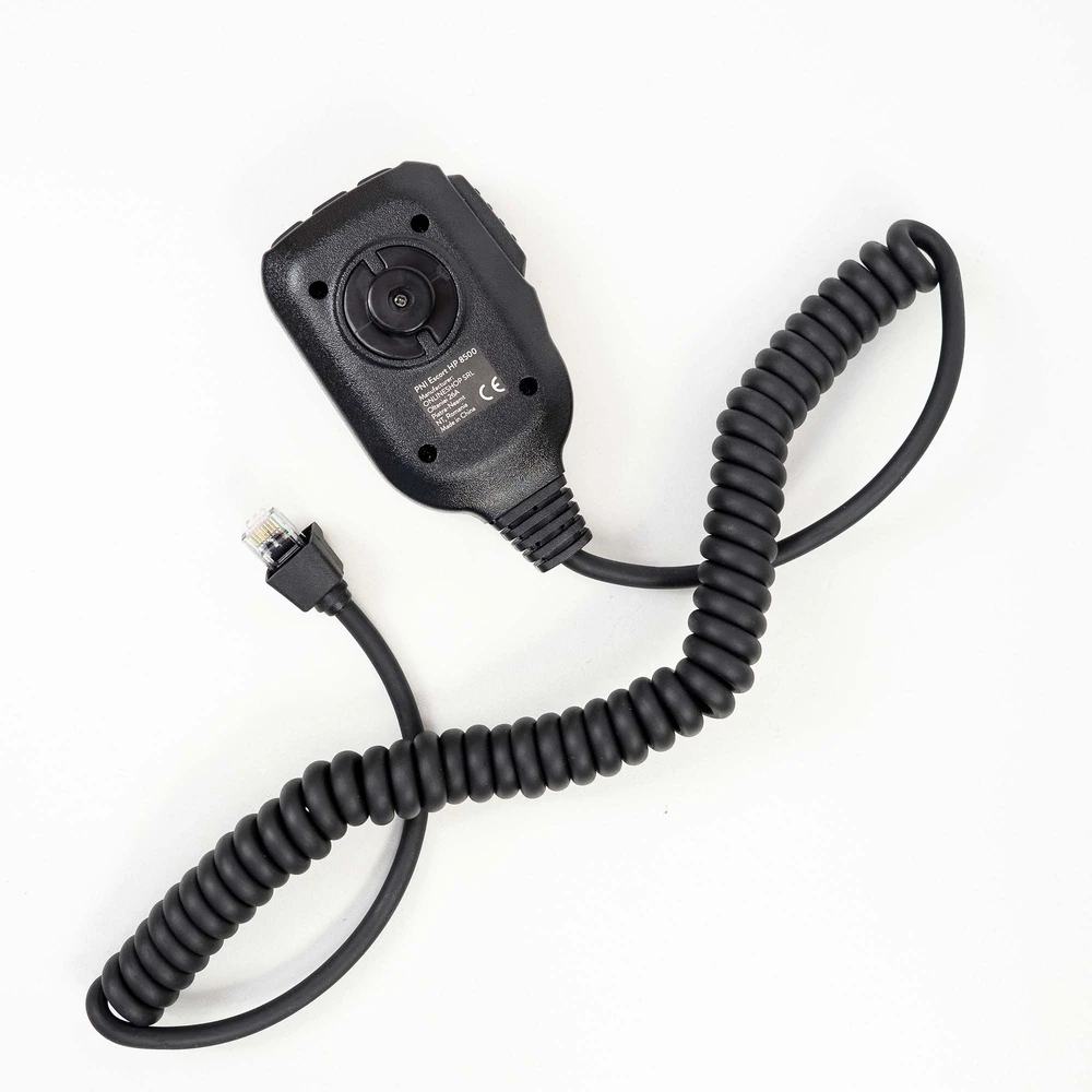 PNI MK8500 pakaitinis mikrofonas PNI Escort HP 8500 CB radijo stotelei su RJ45 jungtimi, juodas