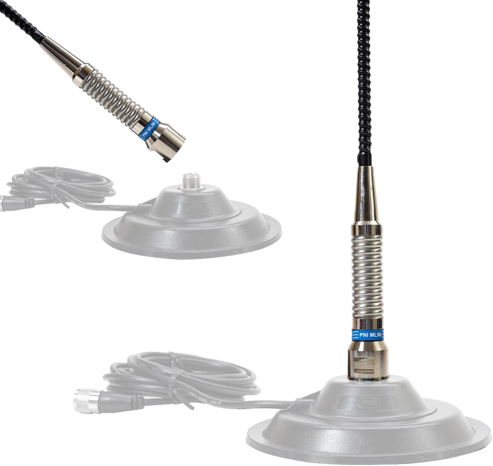 PNI ML90 CB antena, 26-30MHz, 150W, be laido