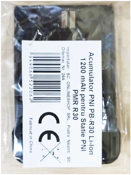 PNI PB-R30 Li-Ion 1200 mAh baterija, skirta PNI PMR R30 stotelei