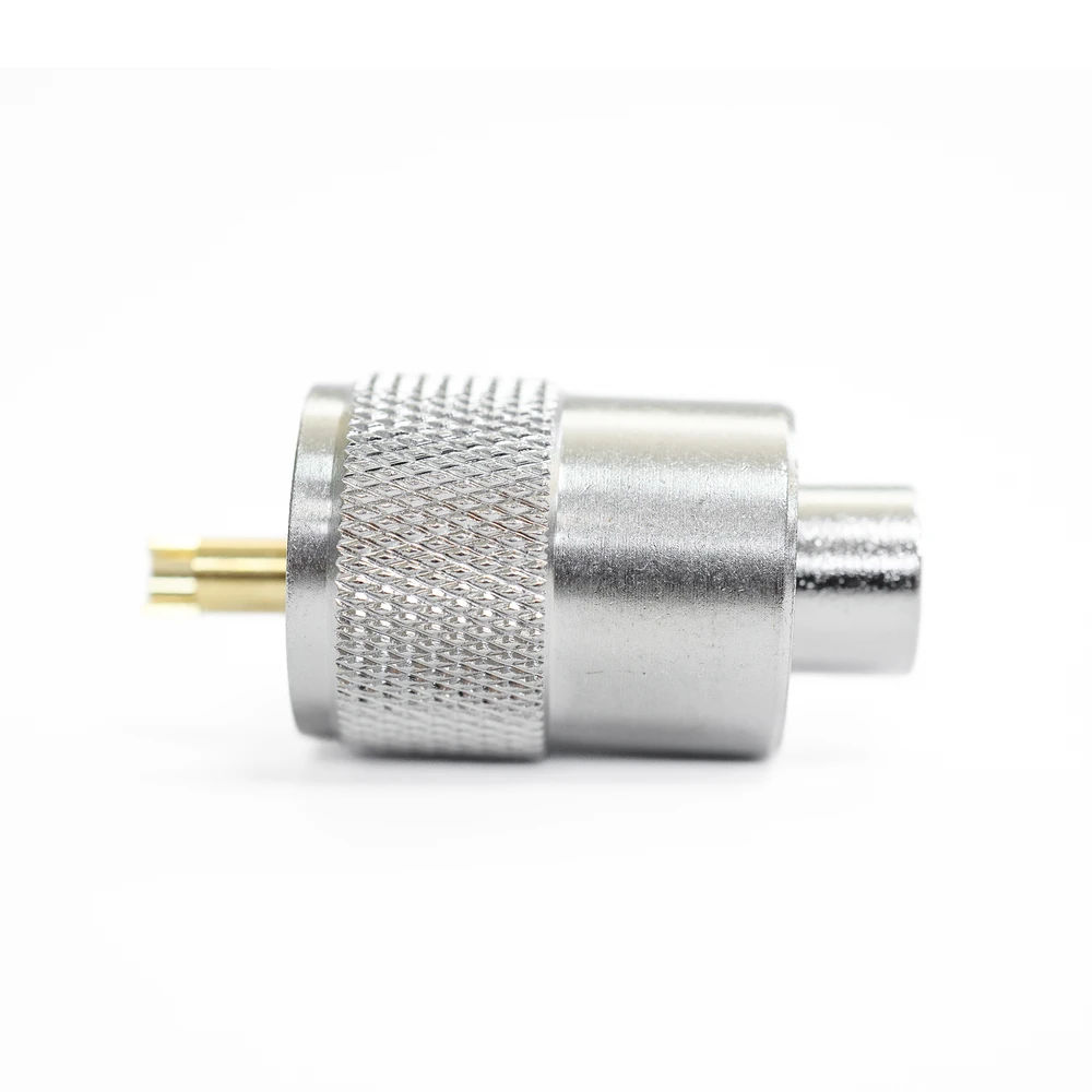 PNI PL259 jungtis RG58 kabeliui, auksinis centrinis kontaktas 9mm