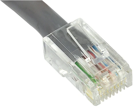 PNI PNJ RJ45 kištukas UTP Cat6 kabeliui, rinkinys 10 vnt.